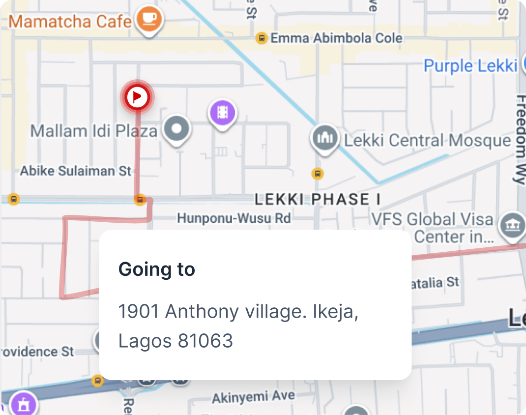 Real-Time Delivery Tracking